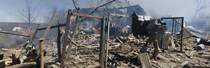 Донеччина 25 квітня: 1328 російських ударів, є загиблі та поранені