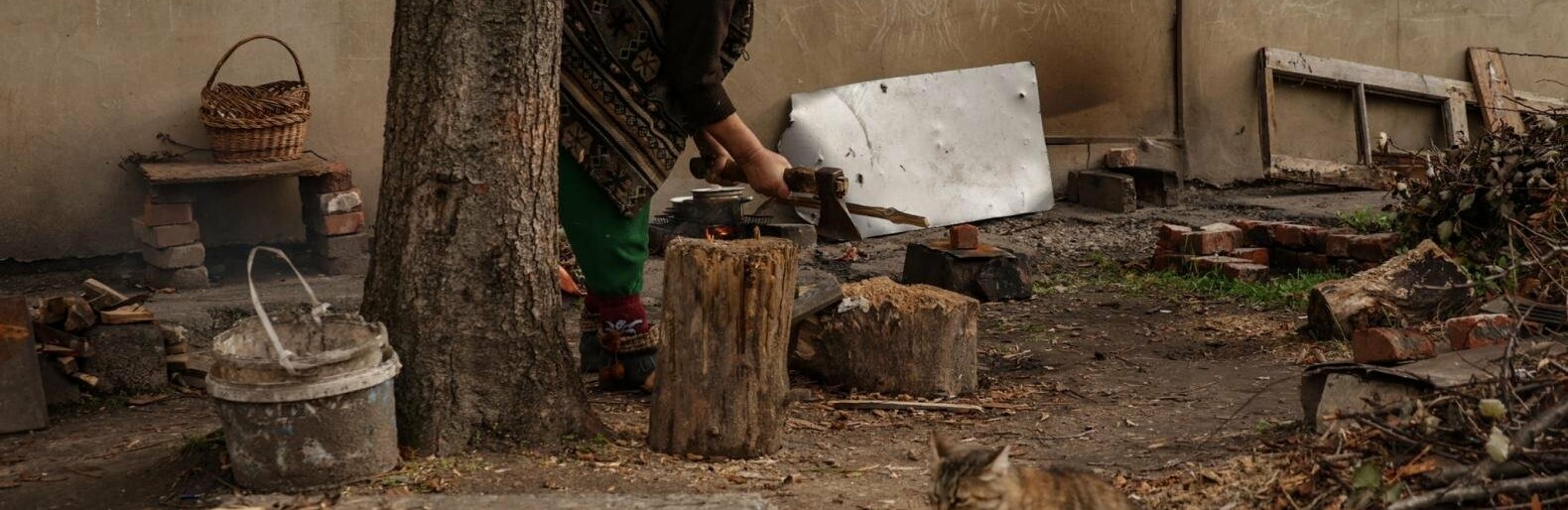 Фото Лиману одразу після звільнення 