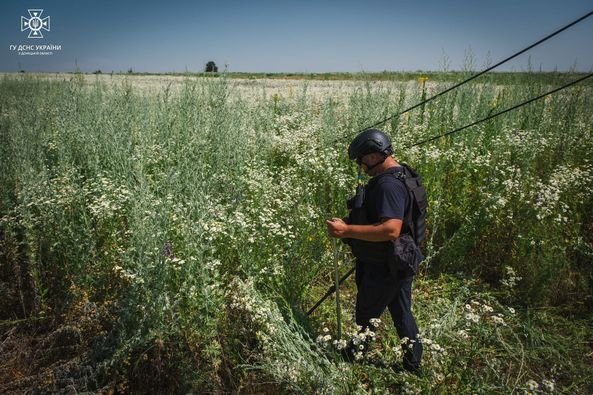 Скільки вибухонебезпечних предметів виявили піротехніки Донеччини за добу