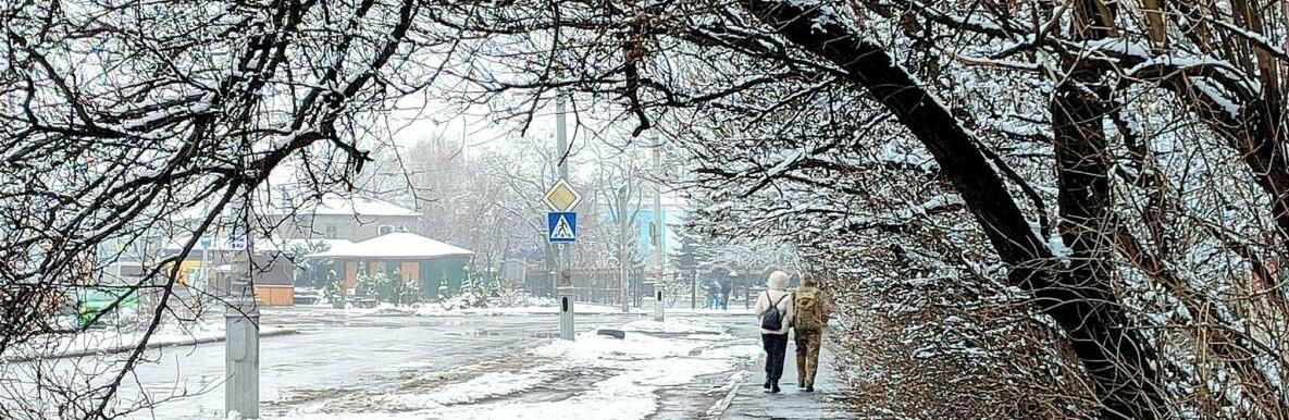 Засніжений різдвяний Слов’янськ - Фото