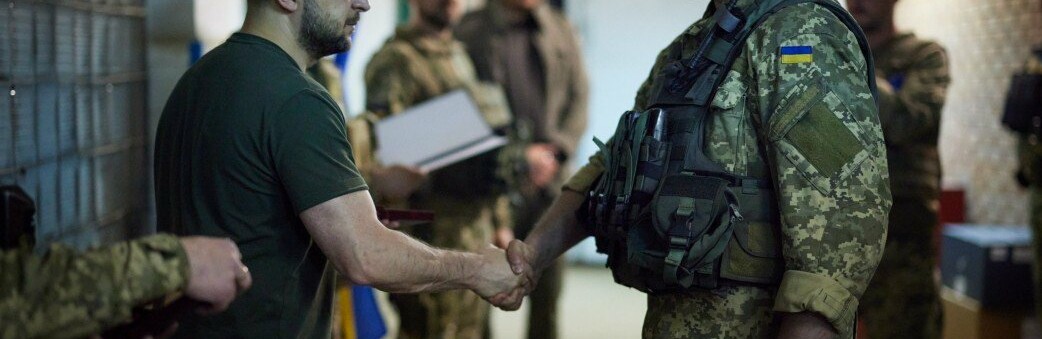 Зеленський відвідав передові позиції в Соледарі та Лисичанську