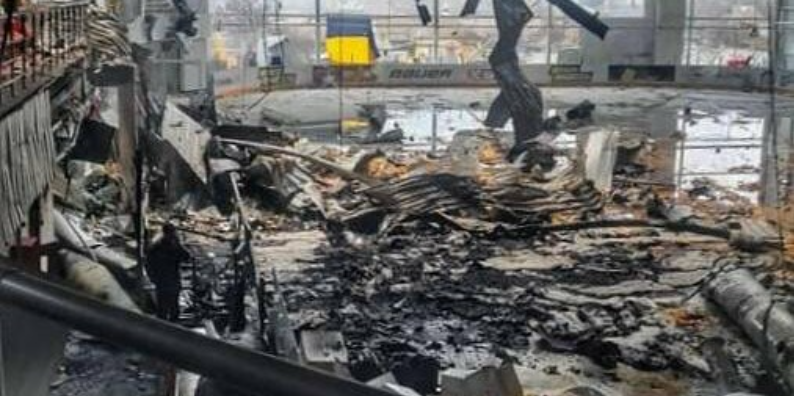 Ракетний удар по Дружківці та Краматорську. Постраждала льодова арена