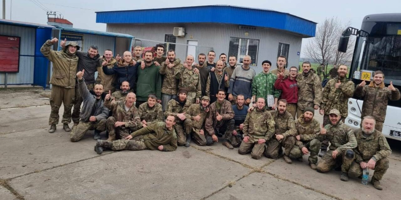 Україна повернула додому ще 45 полонених захисників
