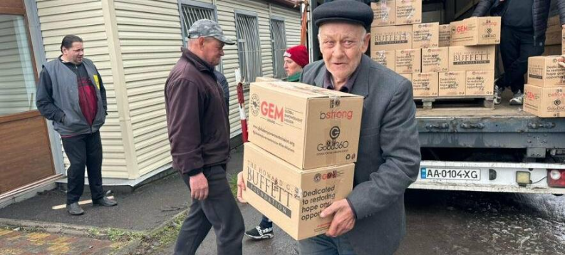 Донеччина отримала майже 130 тонн гуманітарної допомоги від волонтерів