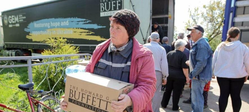 Донеччина отримала майже 200 тонн гумдопомоги за тиждень