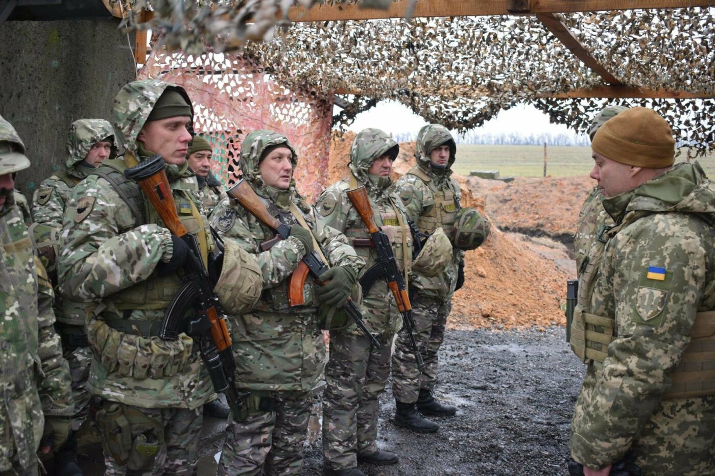 Военный блокпост. Ukraine Army LNR.