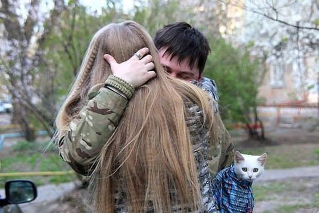 Військові та їх чотирьохлапі друзі. Котики ЗСУ і не тільки, фото-3 Військові та їх чотирьохлапі друзі. Котики ЗСУ і не тільки, фото-3