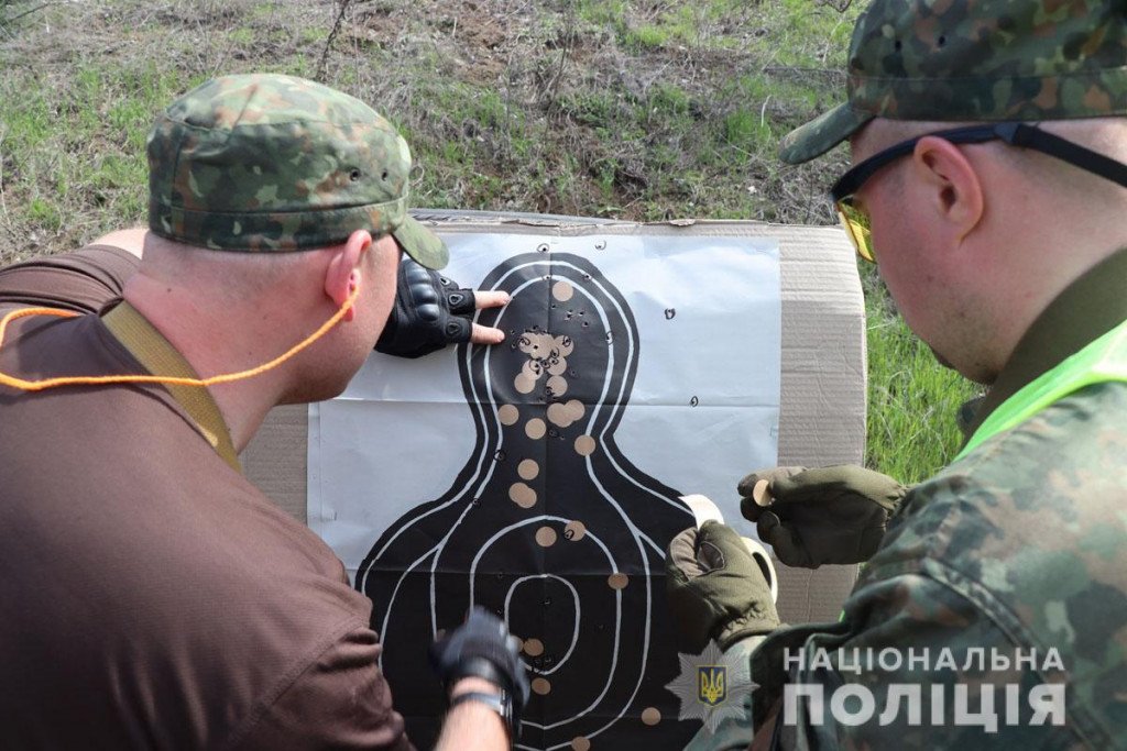 Тактика, топографія та зброя - поліцейські Донеччини провели навчання на полігоні, фото-7