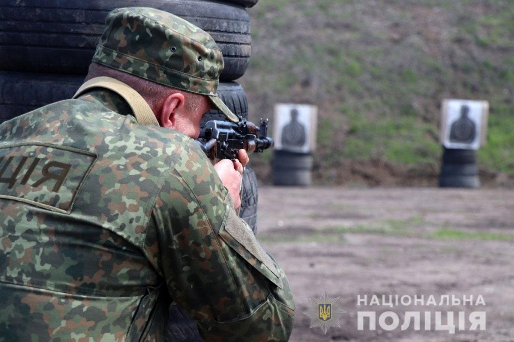 Тактика, топографія та зброя - поліцейські Донеччини провели навчання на полігоні, фото-8