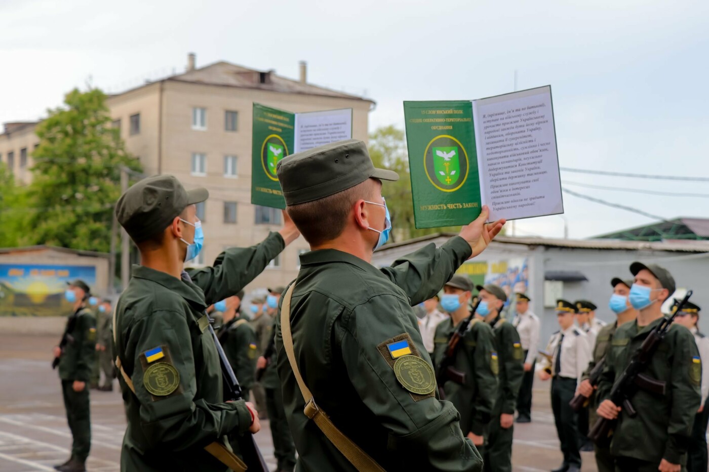 Сьогодні у Слов'янську вітали батальйон "Донбас" з річницею створення, фото-3