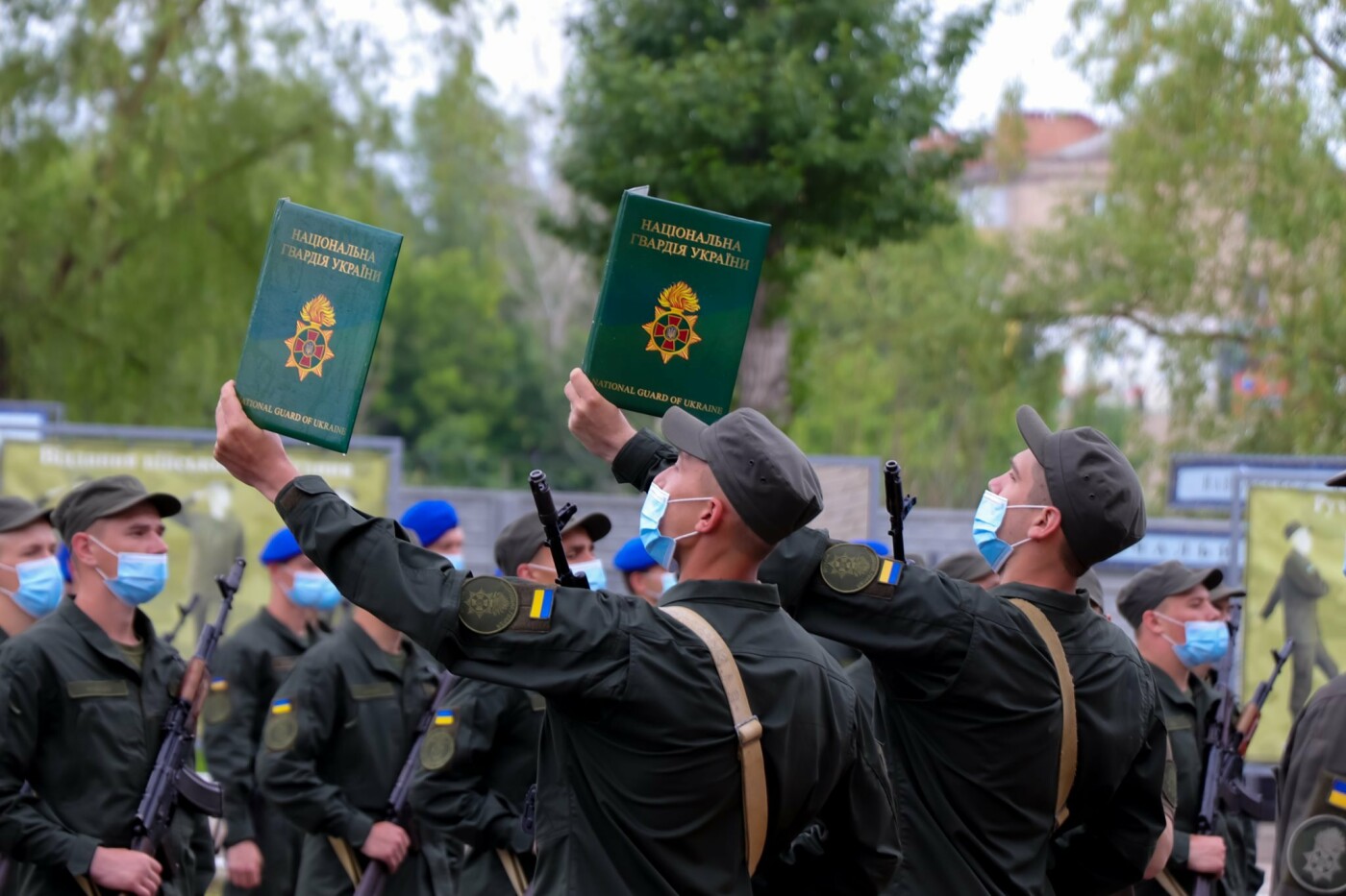 Сьогодні у Слов'янську вітали батальйон "Донбас" з річницею створення, фото-4
