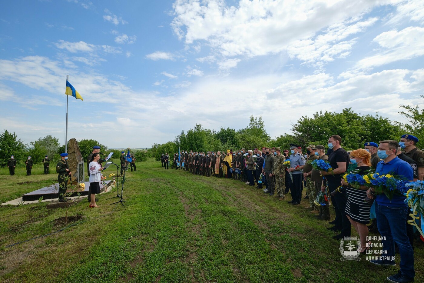Під Слов'янськом вшанували пам'ять екіпажу Мі-8, фото-1