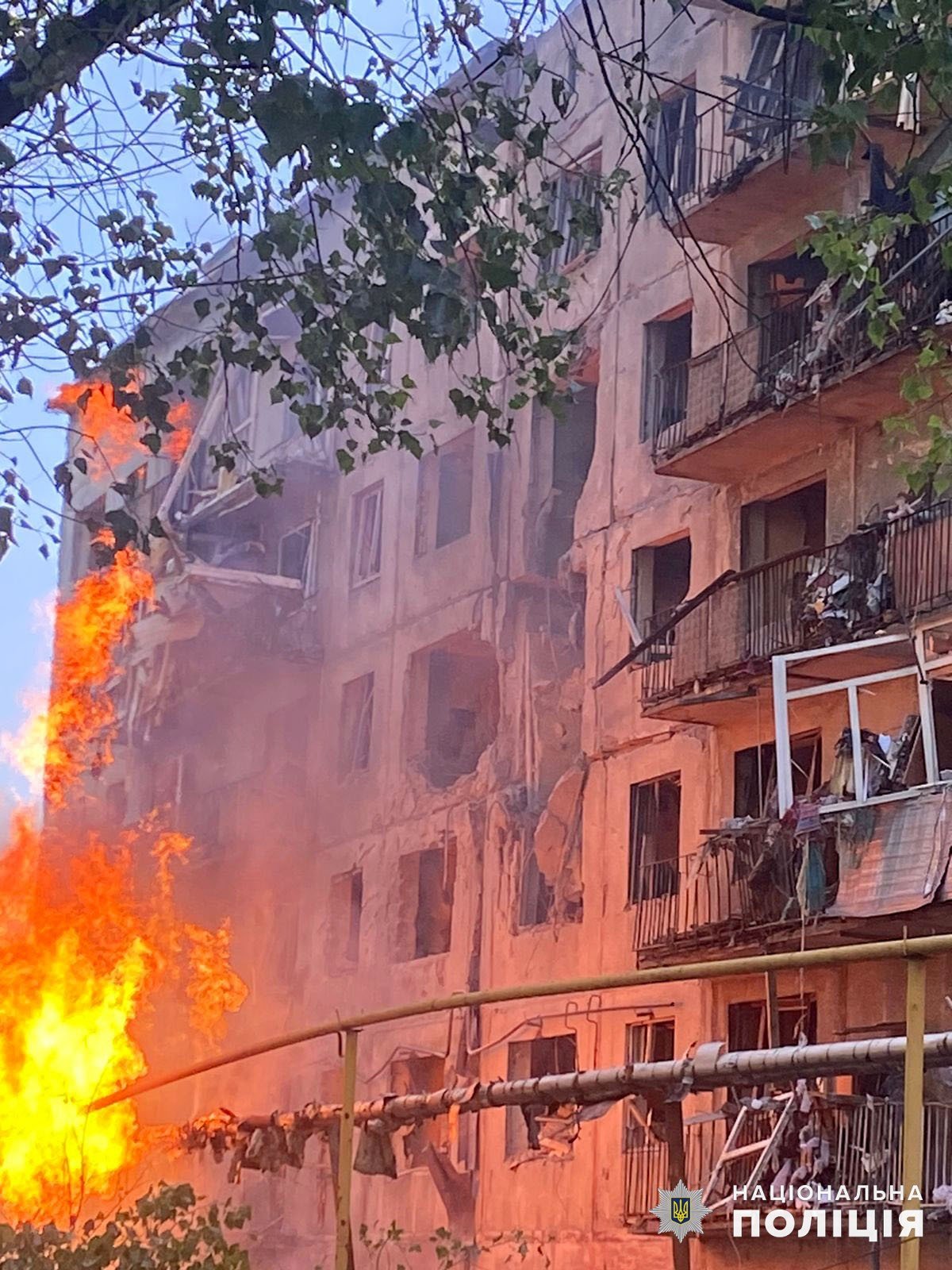 Наслідки обстрілу Донеччини