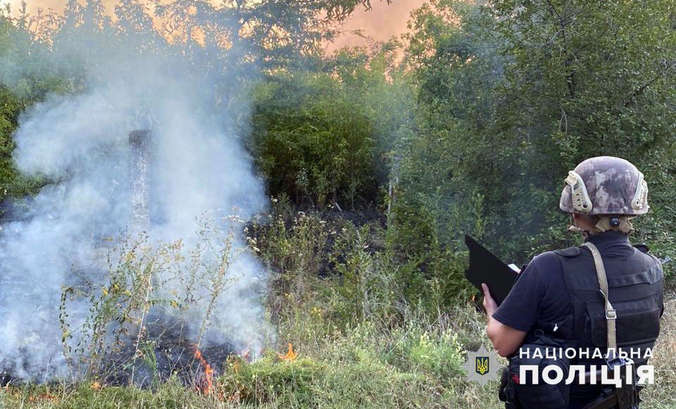 Наслідки обстрілу Донеччини