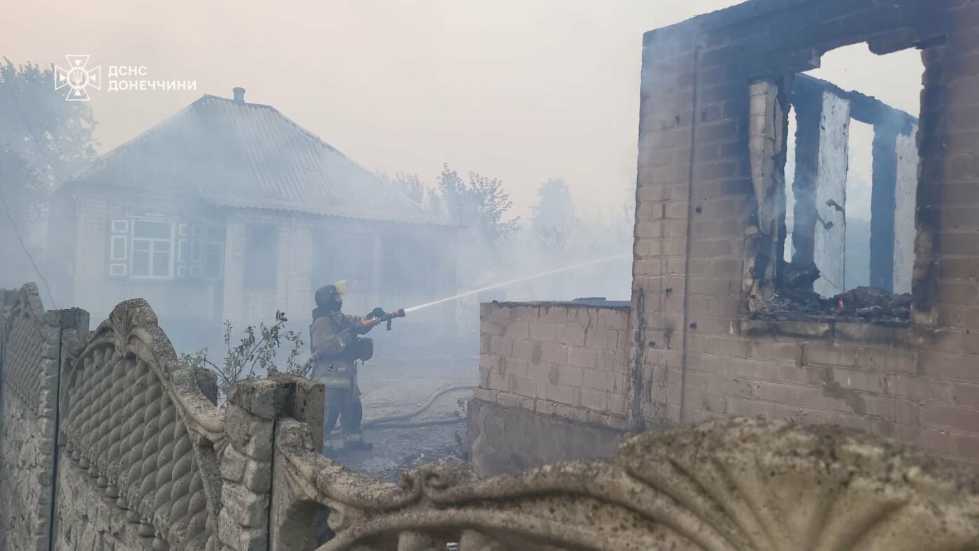 Ліквідація пожежі у НП "Святі Гори"