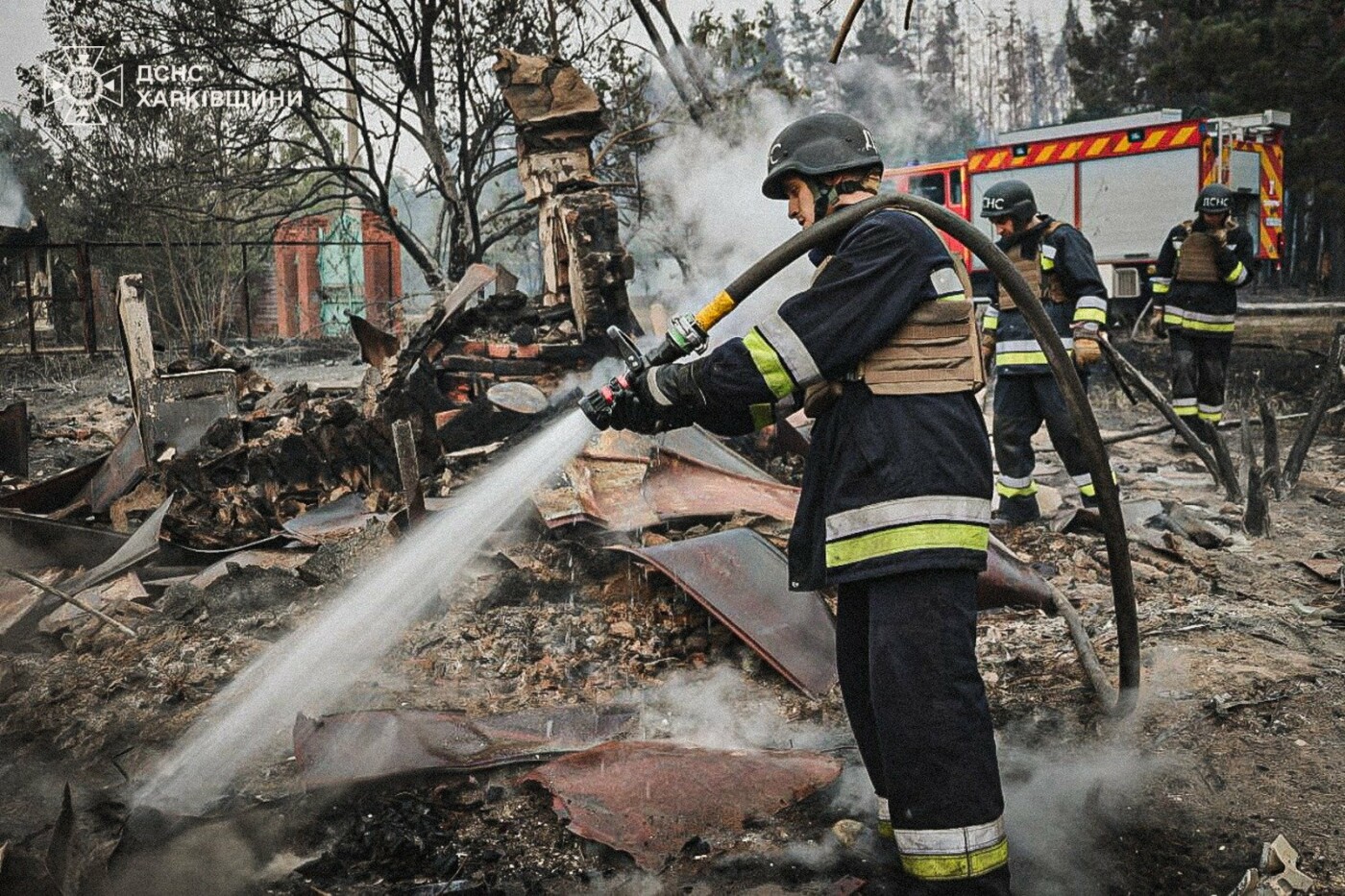 Пожежі на Донеччині