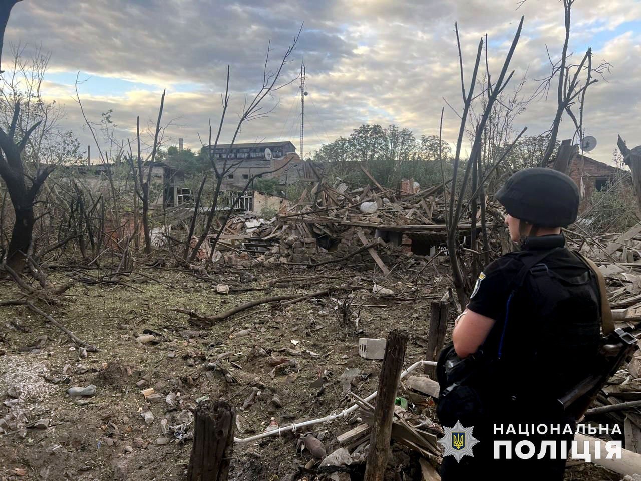 Наслідки обстрілу Донеччини