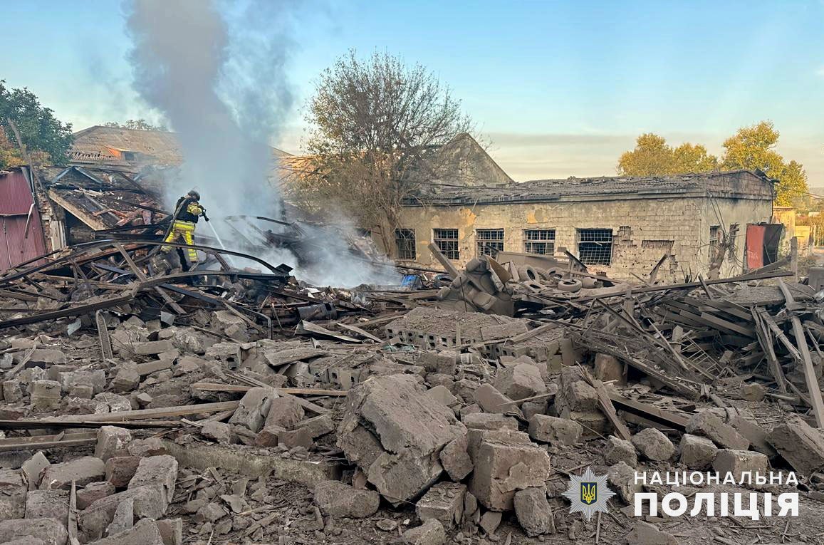 Наслідки обстрілу Донеччини