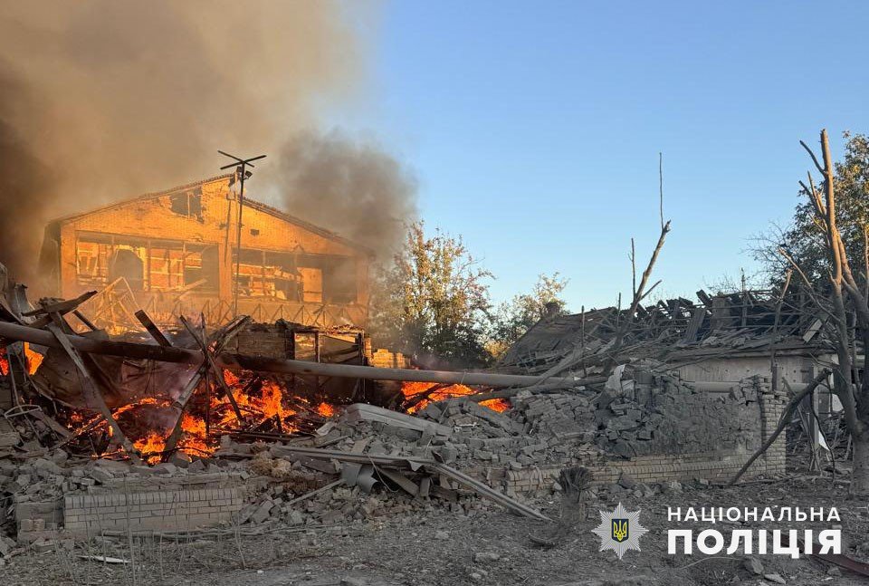 Наслідки обстрілу Донеччини