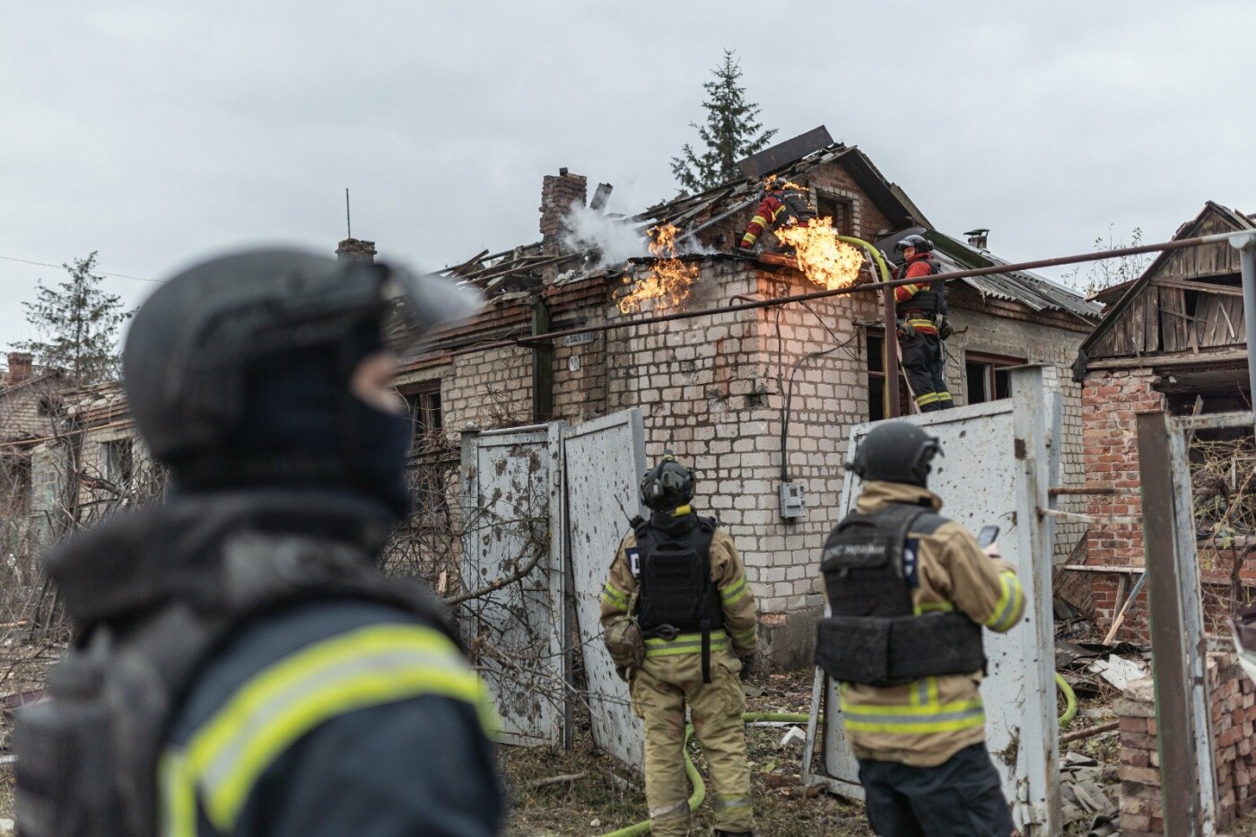 Наслідки обстрілу Костянтинівки