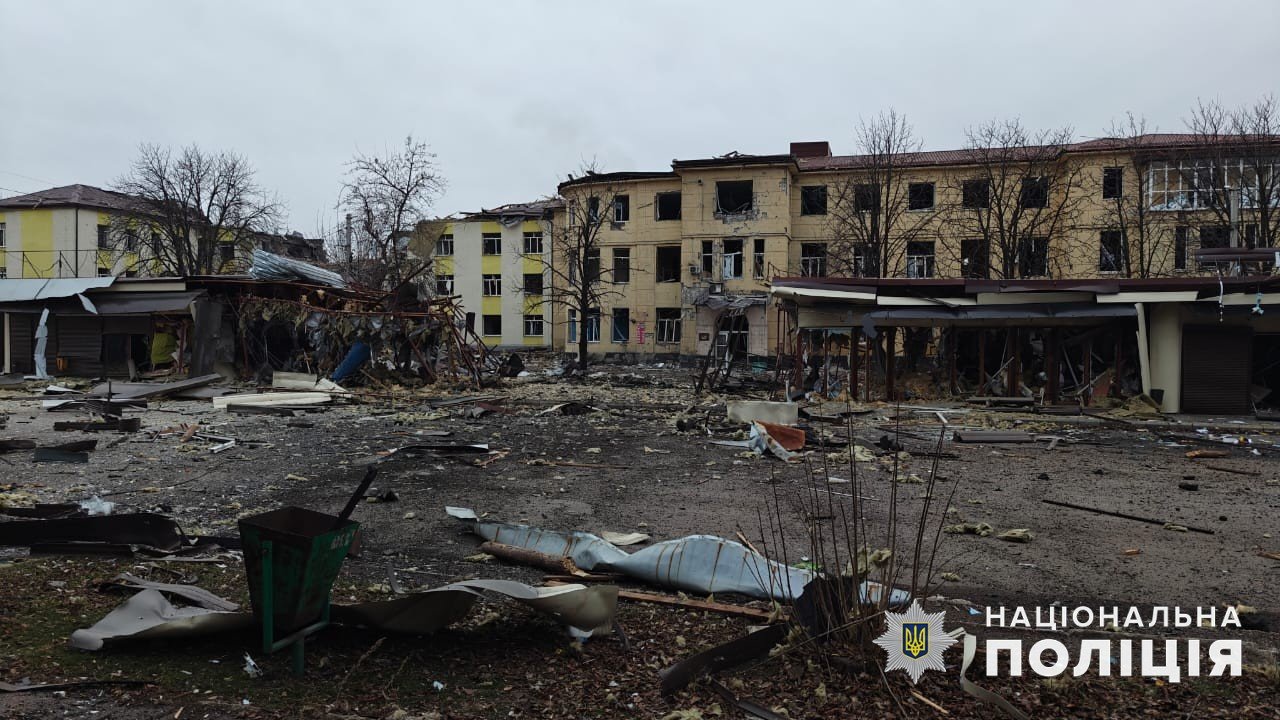 Наслідки обстрілу Донеччини