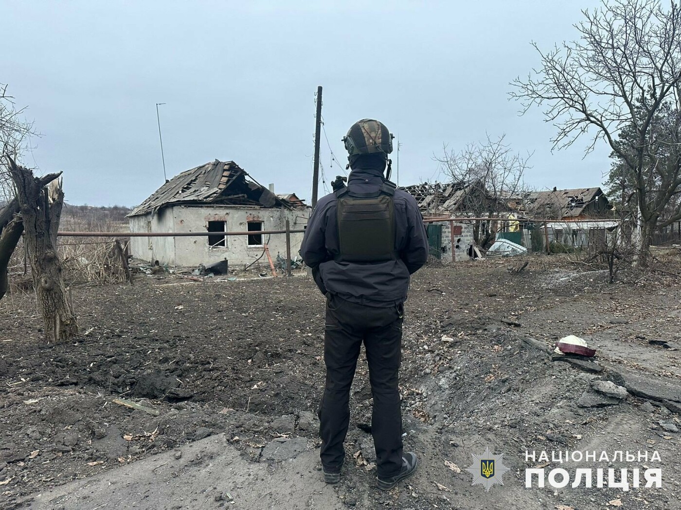 Наслідки обстрілу Донеччини