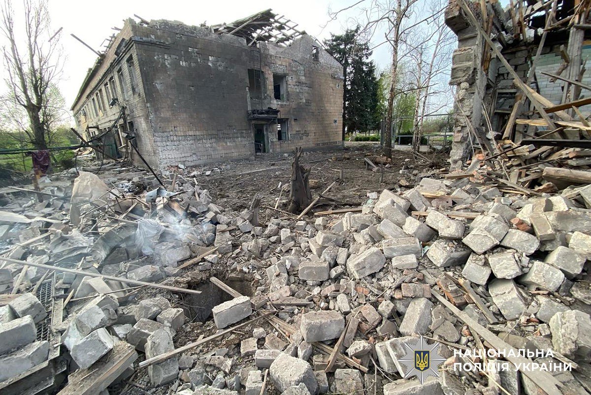 Нацполіція Донецької області, Наслідки обстрілу Донеччини Наслідки обстрілу Донеччини