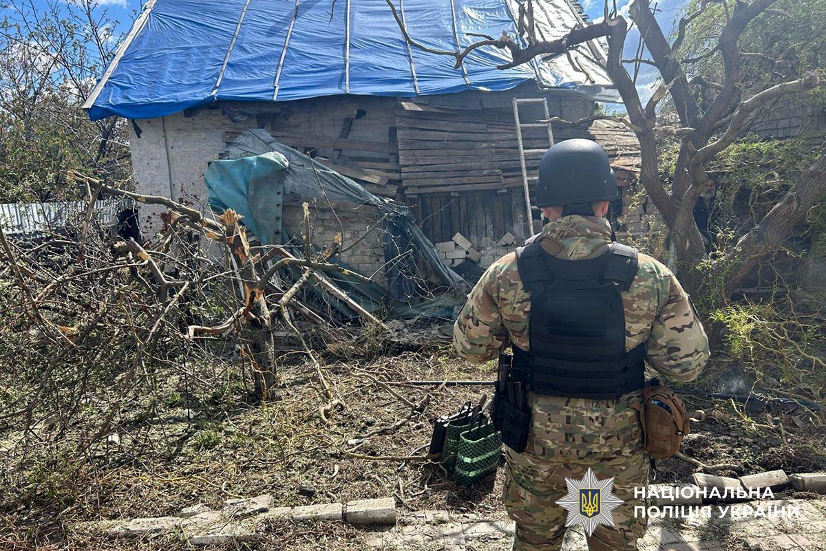 Наслідки обстрілу Донеччини
