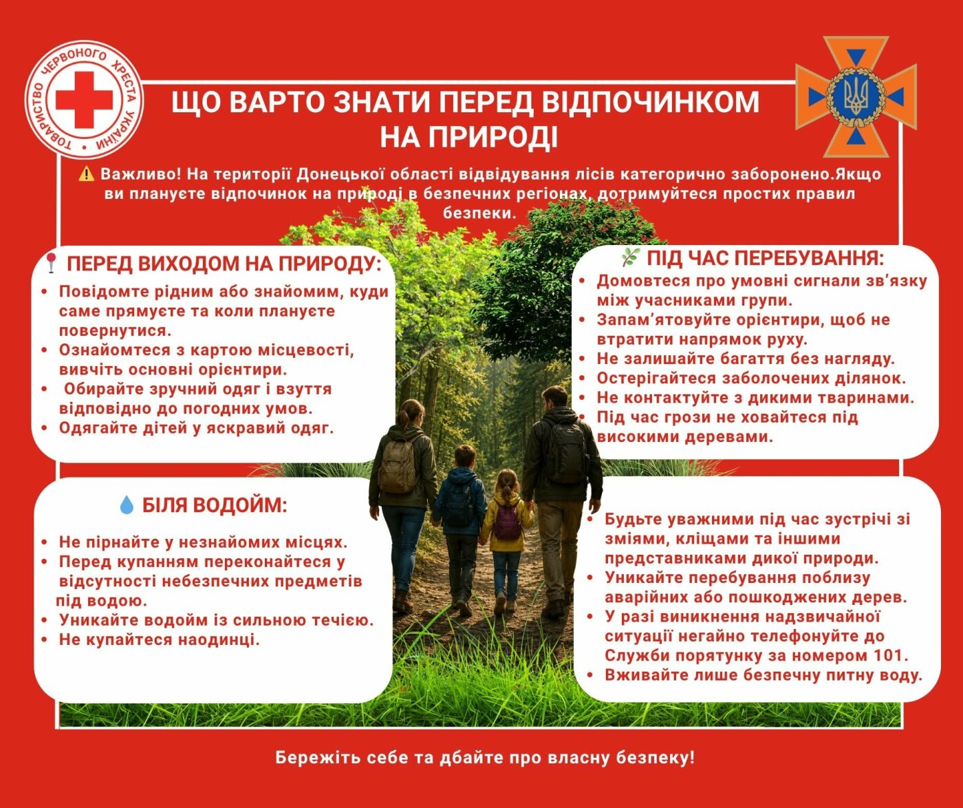 На Донеччині заборонено відвідувати ліси через вибухівку: ДСНС