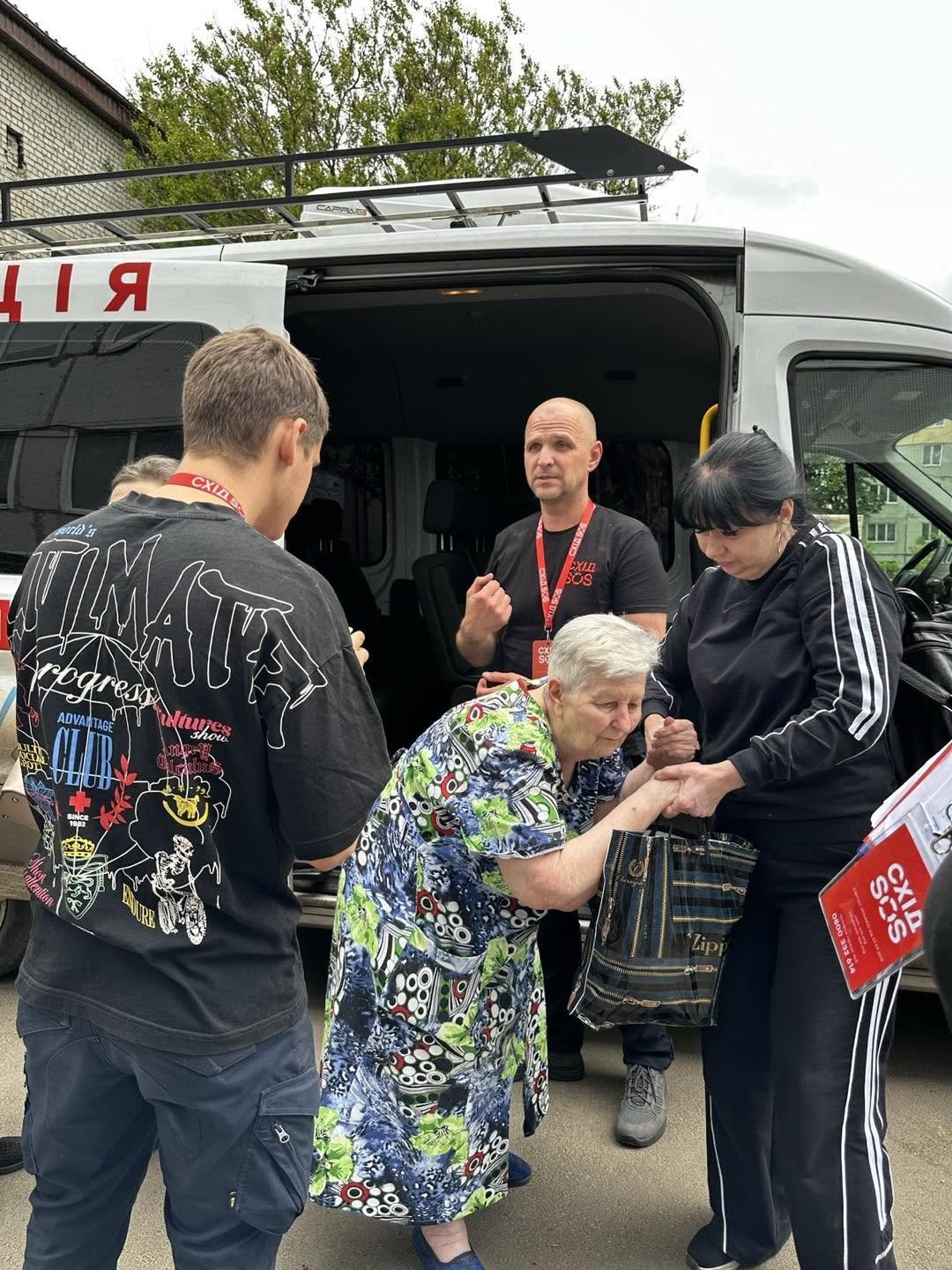 Евакуація мешканців Донеччини