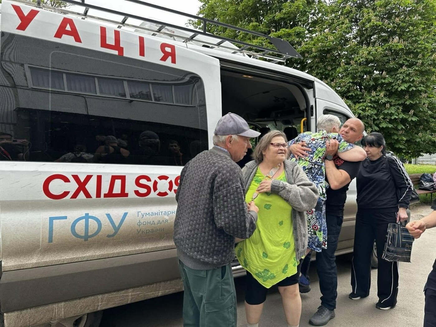 Евакуація мешканців Донеччини