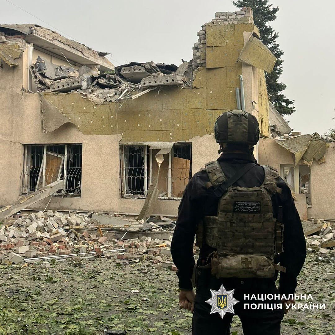 Національна поліція України, Наслідки обстрілів Донеччини Наслідки обстрілів Донеччини