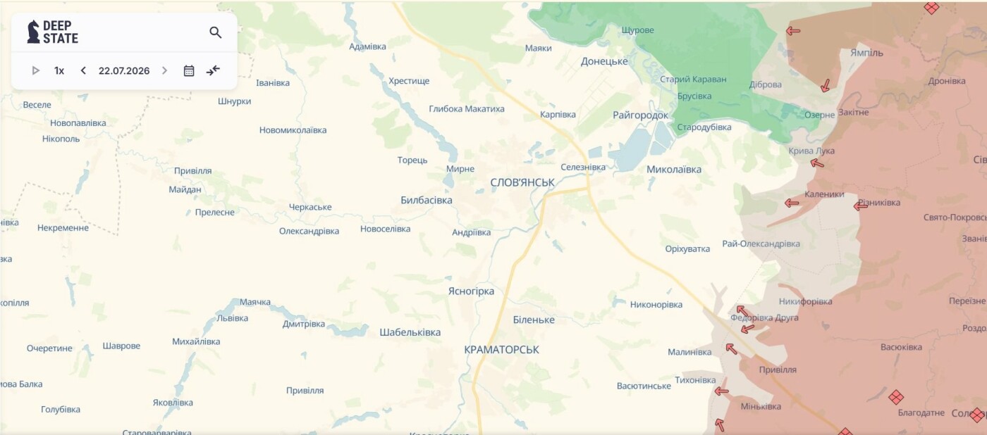 Путін заявив про «просування» до Слов’янська: що кажуть ЗСУ та місцева влада
