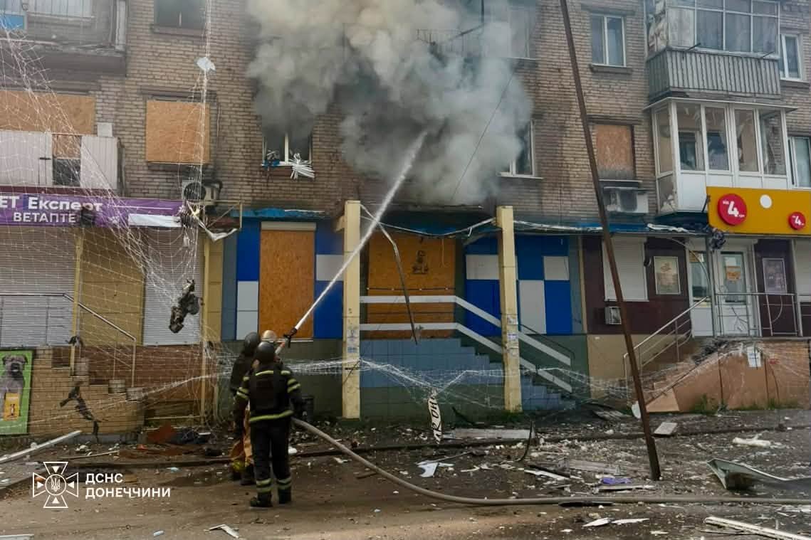 Наслідки влучання БПЛа