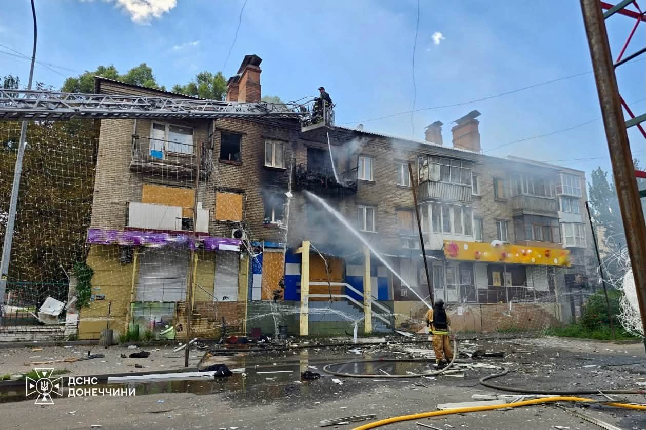 Наслідки влучання БПЛа