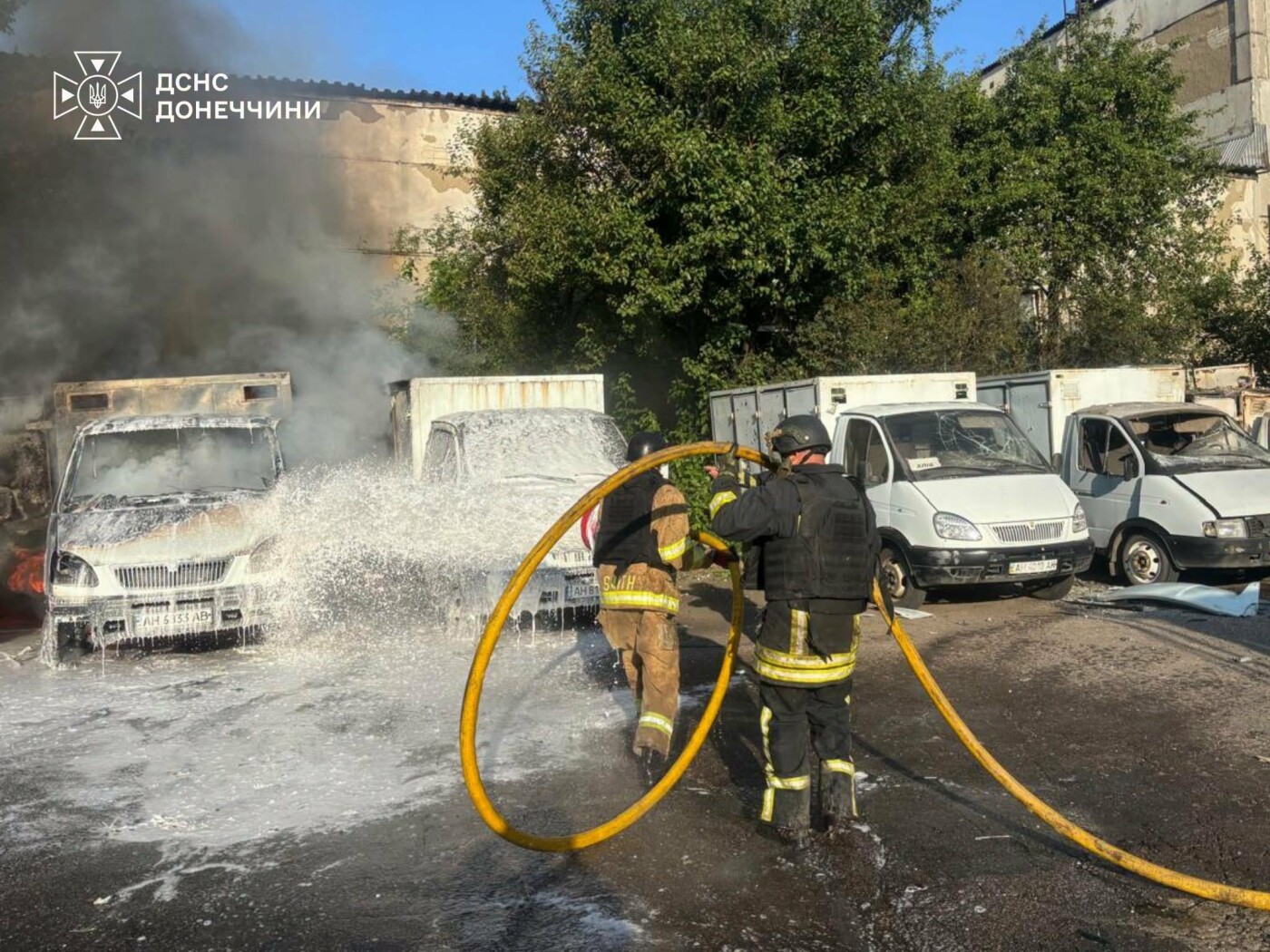 ДСНС Донеччини, Наслідки обстрілів Слов’янська Наслідки обстрілів Слов’янська
