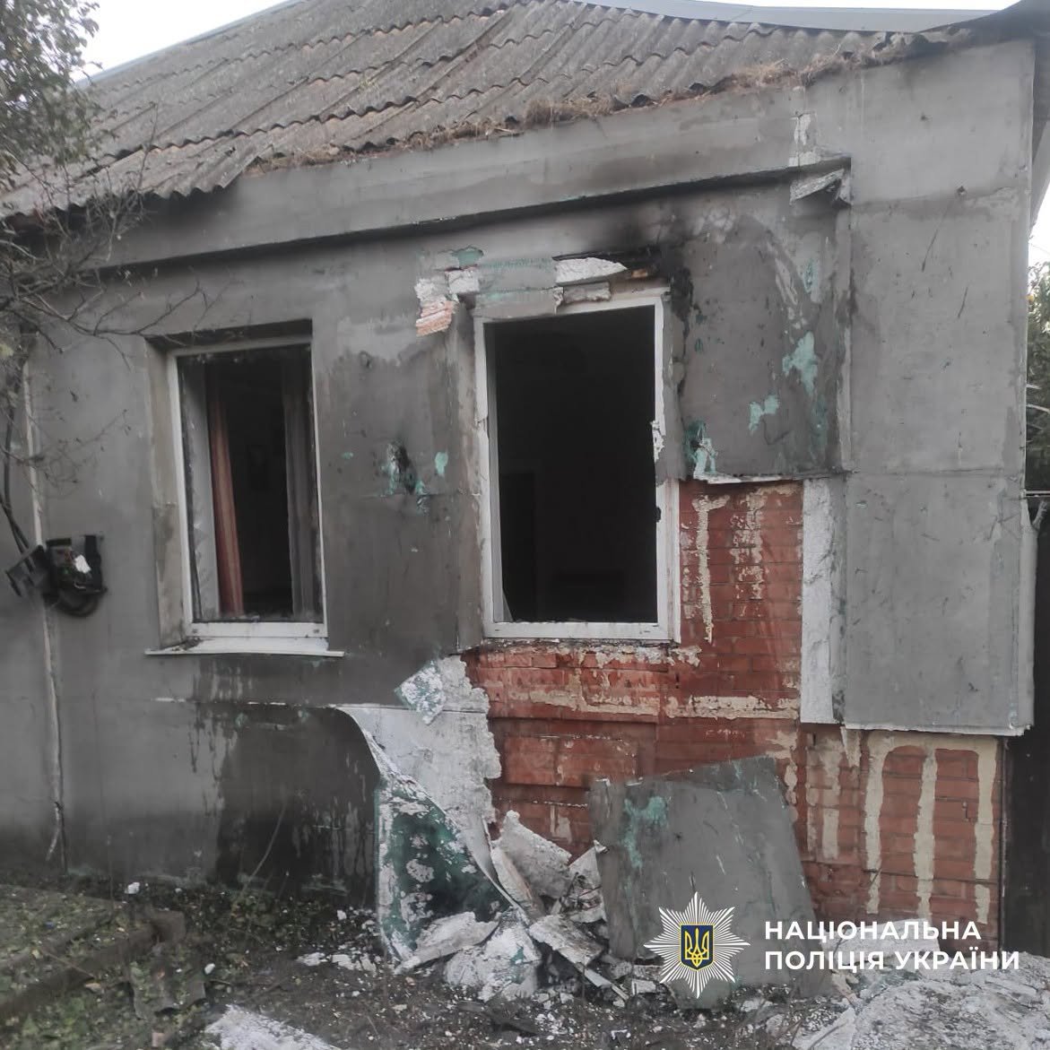 Національна поліція України, Наслідки обстрілів Донеччини Наслідки обстрілів Донеччини