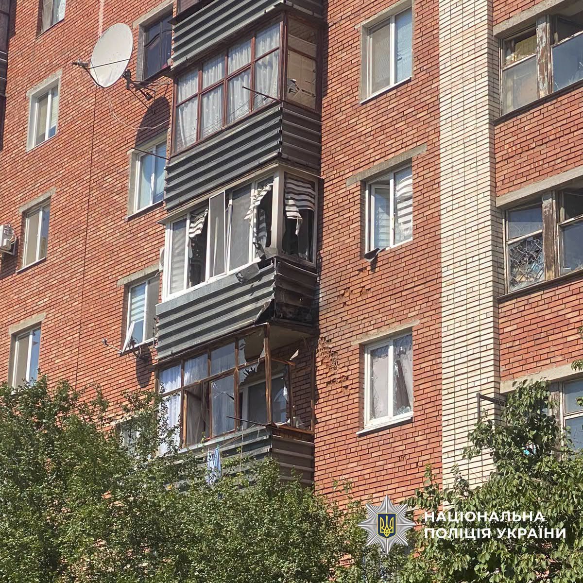Національна поліція України, Наслідки обстрілів Донеччини Наслідки обстрілів Донеччини