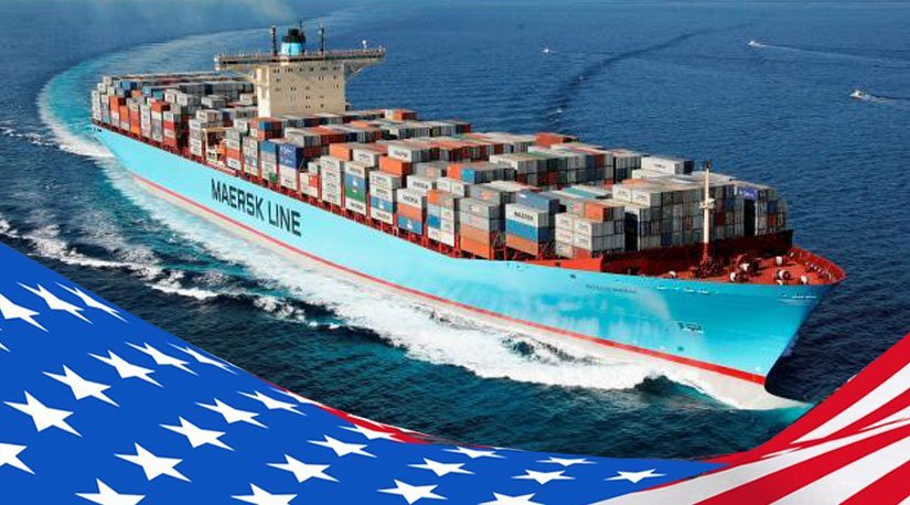 доставка грузов морем в США