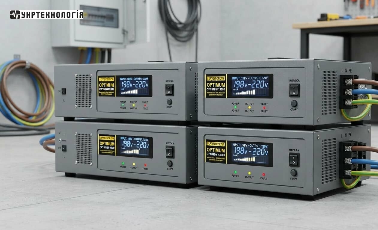 Стабилизаторы Укртехнология Optimum: полезные характеристики серии Стабилизаторы Укртехнология Optimum: полезные характеристики серии